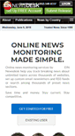 Mobile Screenshot of einnews.com